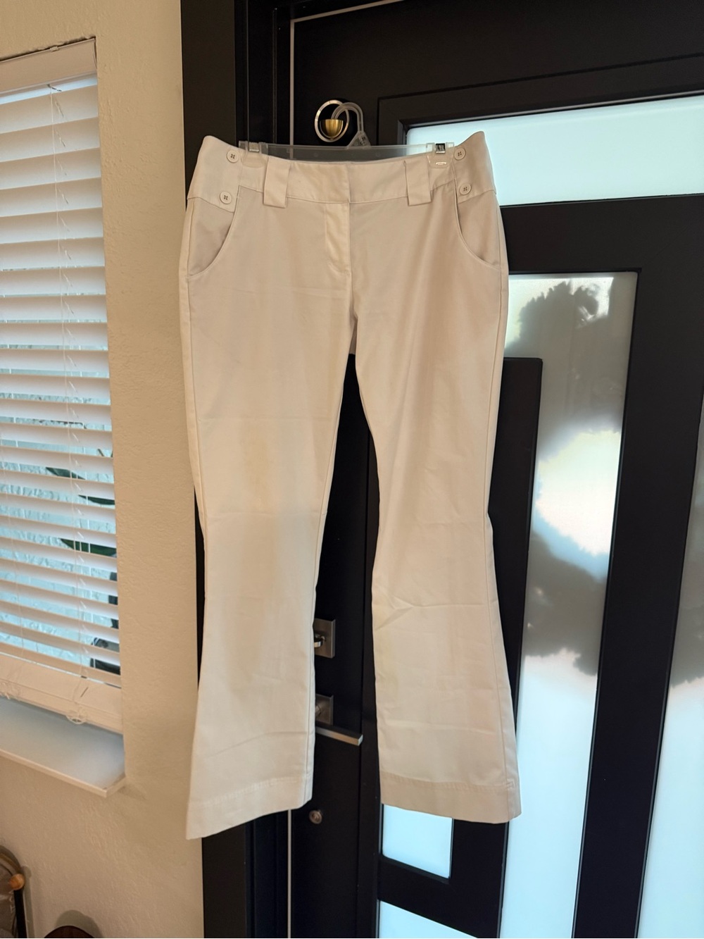 adidas Cream Boot-Cut Women's dry fit Pants